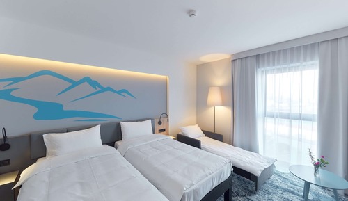 Zweibettzimmer, 2 Einzelbetten