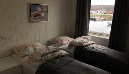 Premium-Apartment, 3 Schlafzimmer, Meerblick (Rorbu Makkaur)