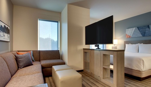 Studio Suite, 1 King Bed with Sofa bed, Accessible (With Shower)