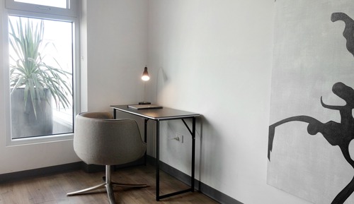 Design-Apartment, 2 Schlafzimmer, Balkon, eingeschränkter Meerblick