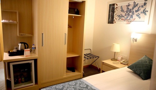 Standard-Doppel- oder -Zweibettzimmer, 1 Doppelbett, Nichtraucher, Stadtblick