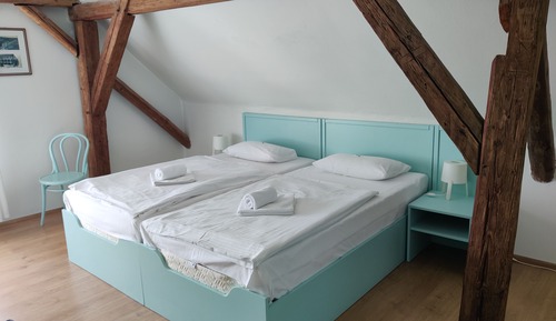 Standard-Dreibettzimmer, Gartenblick