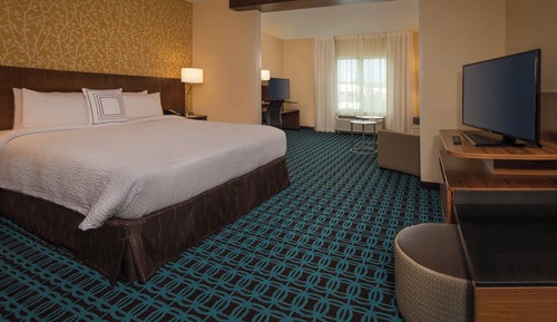 Suite, 1 King-Bett und Schlafsofa