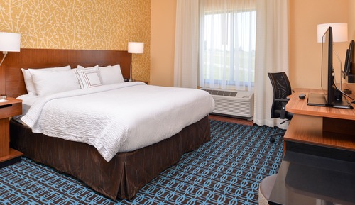 Zimmer, 1 King-Bett (Mobility/Hearing Access, Roll-In Shwr)