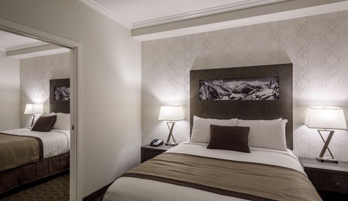 Suite, 2 Schlafzimmer, Nichtraucher, Kühlschrank und Mikrowelle (2 Queen Beds)