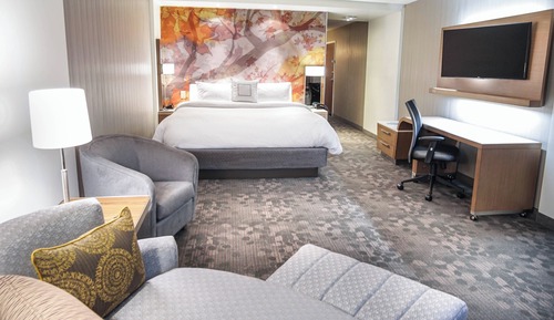 Zimmer, 1 King-Bett und Schlafsofa, Nichtraucher