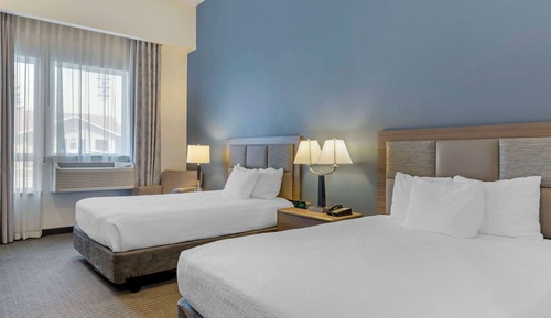 Standardzimmer, 2 Queen-Betten, barrierefrei, Badewanne