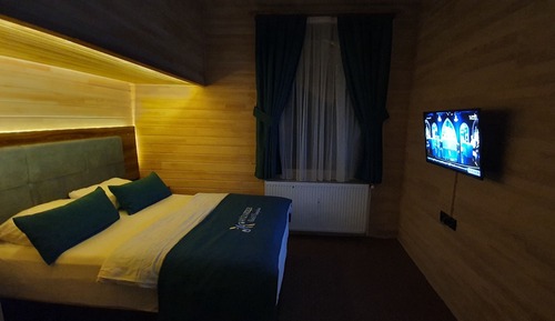 Deluxe-Chalet, 3 Schlafzimmer, Küche, Gartenblick