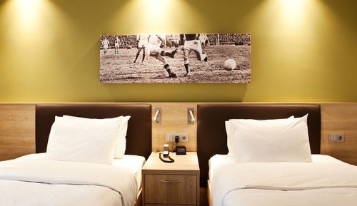 Zweibettzimmer, 2 Einzelbetten