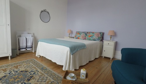 Classic-Doppelzimmer, Gemeinschaftsbad, Stadtblick