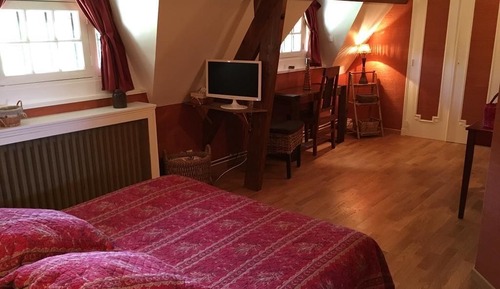 Doppelzimmer, Gartenblick (Paprika)