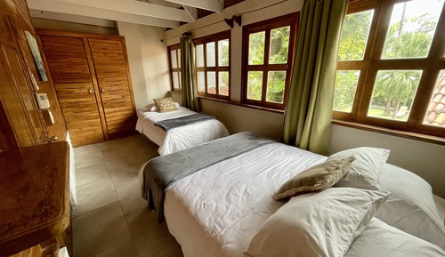 Superior-Apartment, 2 Schlafzimmer, Küche, Gartenblick