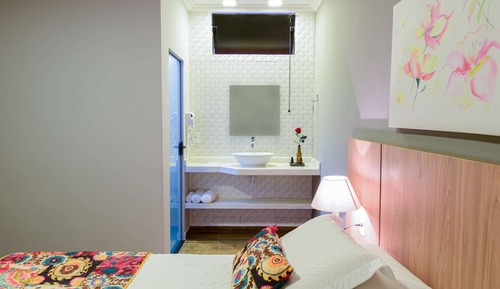 Familienzimmer, Gartenblick