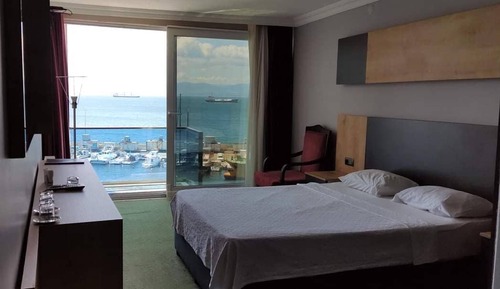 Standard-Doppelzimmer, 1 Schlafzimmer, Meerblick