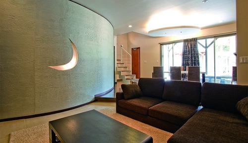 Deluxe-Ferienhaus, 2 Bäder (Type A - 110, Hot Stoned Bath)