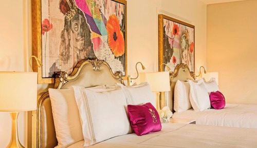 Zimmer, 2 Queen-Betten