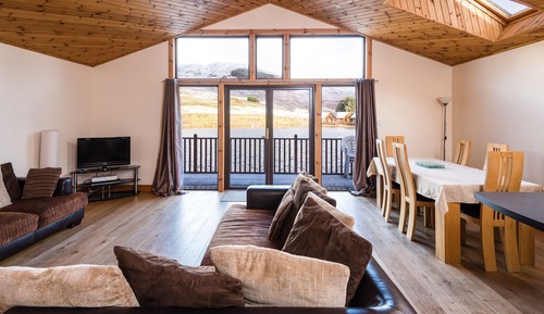 Exclusive-Ferienhütte, 3 Schlafzimmer, Seeblick