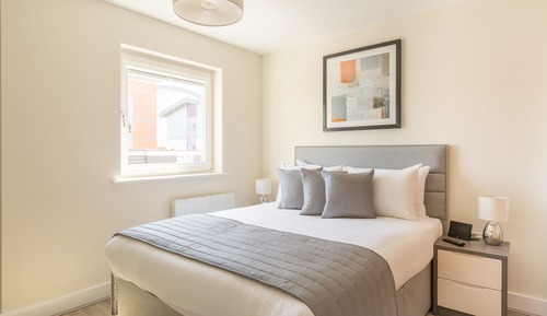 Luxury-Apartment, 1 Doppelbett, Stadtblick