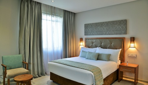 Standardzimmer, 2 Einzelbetten, Flussblick