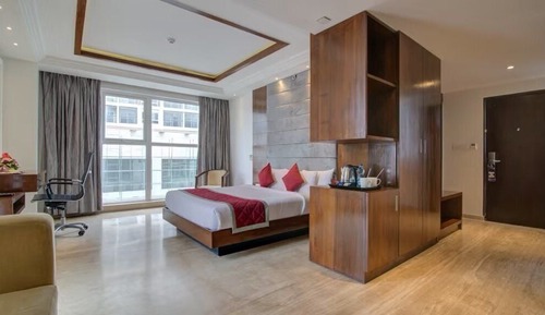 Executive-Doppelzimmer, eigenes Bad, Stadtblick