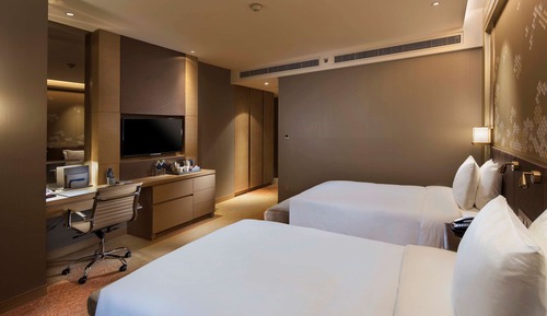 Zimmer, 2 Einzelbetten, Nichtraucher, Meerblick