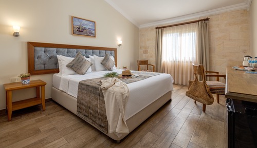 Standard-Vierbettzimmer, Mehrere Betten, Gartenblick