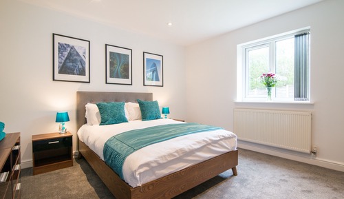 Apartment, 2 Schlafzimmer (Garden - First Floor)