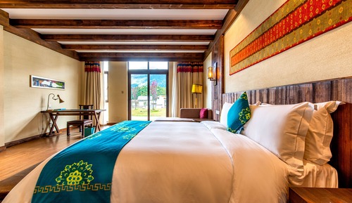 Superior-Doppelzimmer, Gartenblick