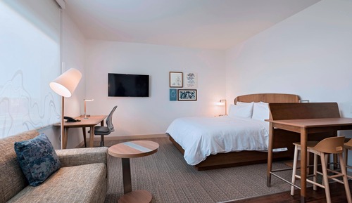 Studio, 1 King-Bett und Schlafsofa (Mobility Accessible, Tub)