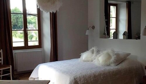 Standard-Vierbettzimmer, mit Bad, Gartenblick