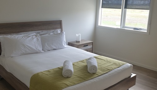 Deluxe-Ferienhütte, 2 Schlafzimmer, Bergblick