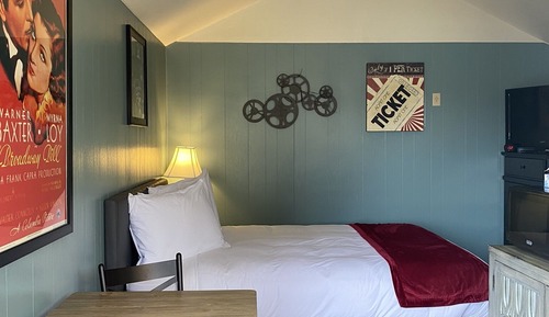 Ferienhütte, 1 Queen-Bett, Nichtraucher, Kühlschrank und Mikrowelle