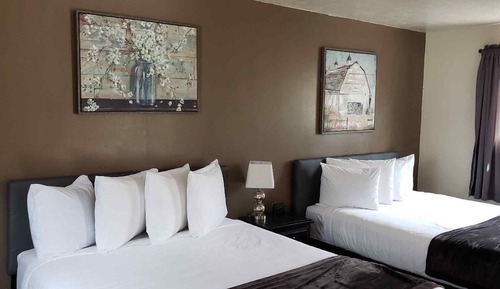 Studiosuite, 2 Queen-Betten, barrierefrei, Kochnische