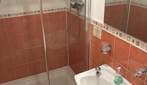 Doppelzimmer (Blue room)