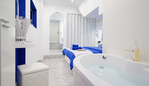Honeymoon-Apartment, 1 King-Bett und Schlafsofa, Nichtraucher, Stadtblick