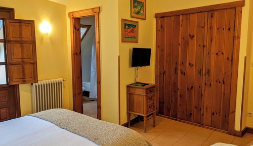 Classic-Doppelzimmer, Terrasse, Gartenblick