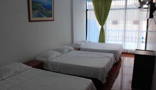 Familienzimmer, 2 Schlafzimmer, Balkon, Blick auf die Lagune (8 People)