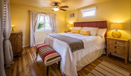 Deluxe-Bungalow, 2 Schlafzimmer, Kamin