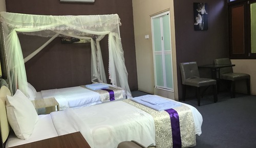 Traditional-Chalet, 1 Schlafzimmer, Gartenblick, zum Garten hin