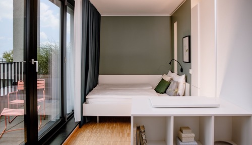 Executive-Doppelzimmer, 1 Queen-Bett, Kochnische, Executive-Etage
