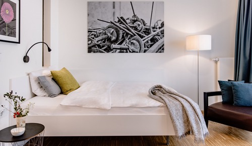 Comfort-Einzelzimmer, Kochnische