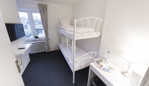 Classic-Doppelzimmer mit Etagenbett 