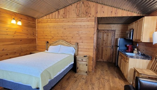Ferienhütte, 1 Doppelbett (Pioneer Cabin)