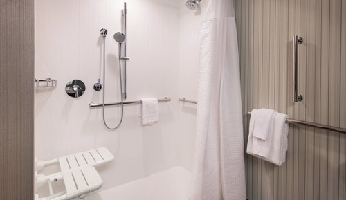 Zimmer, 1 King-Bett (Mobility Accessible, Roll-In Shower)