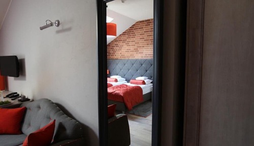 Superior-Studio, 2 Schlafzimmer, Badewanne, Stadtblick