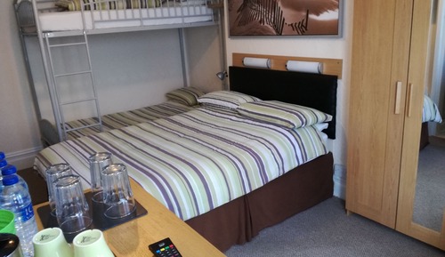 Familienzimmer, 1 Schlafzimmer, mit Bad