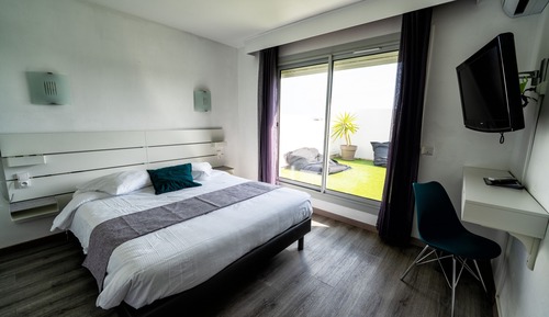 Superior-Doppelzimmer, 1 Queen-Bett, Nichtraucher, Terrasse