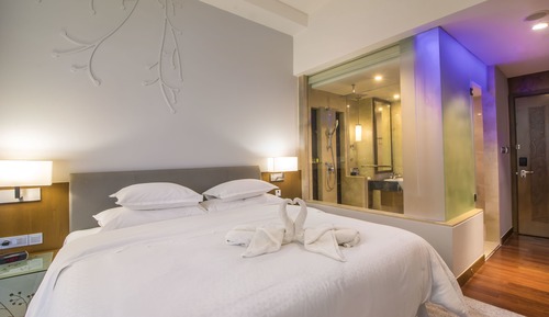 Zimmer, 1 King-Bett, Meerblick