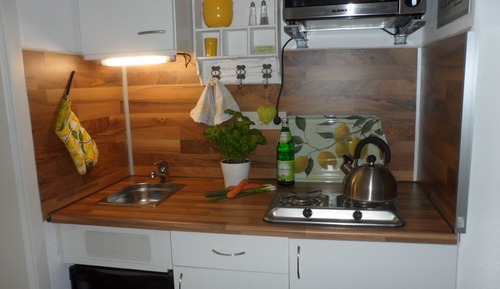 Classic-Studio, eigenes Bad, Gartenblick (Studio 5 Gelb)