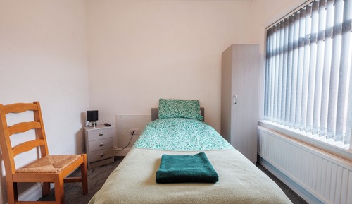 Standard-Einzelzimmer, 1 Einzelbett (Shared Bathoom)